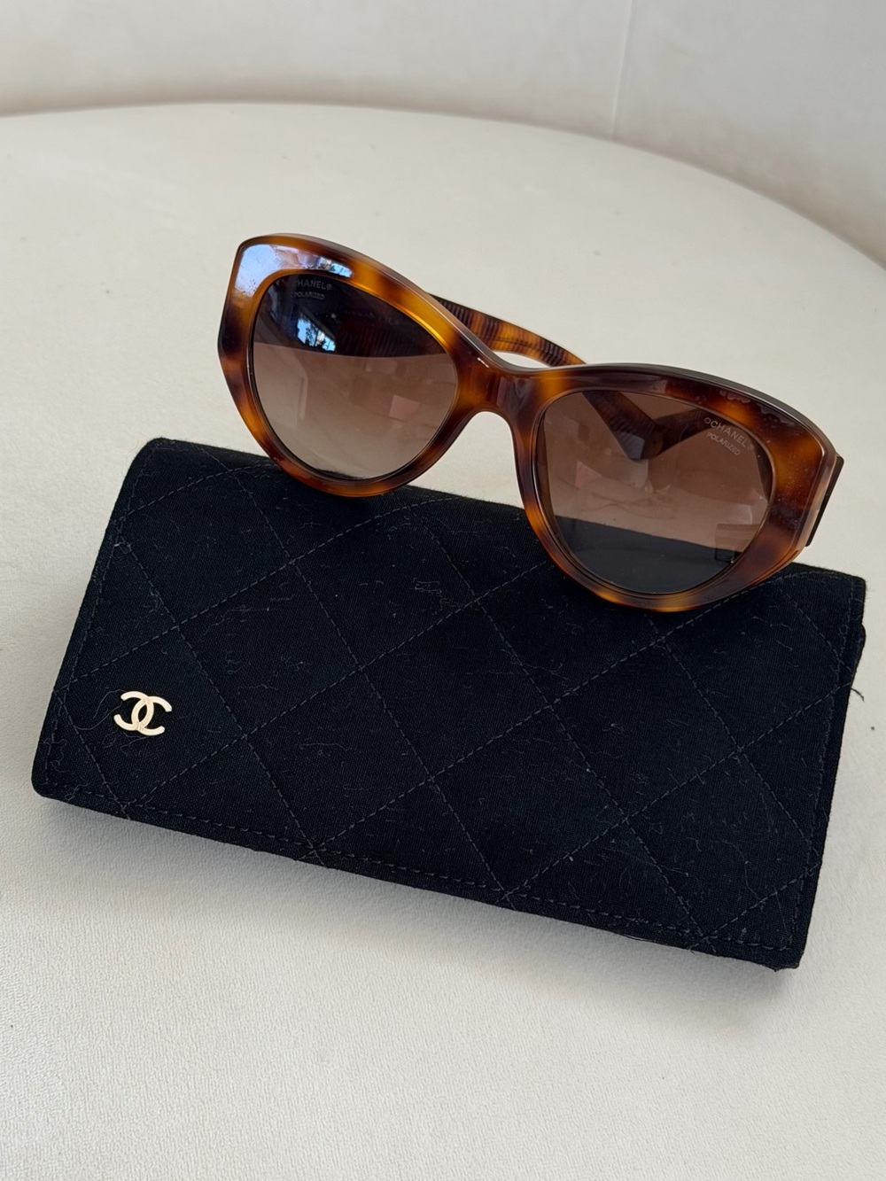 Chanel Tortoiseshell Sunglasses